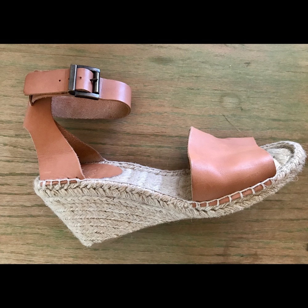 PICON Espadrille Wedge Sandal Size 9 - Picture 5 of 7